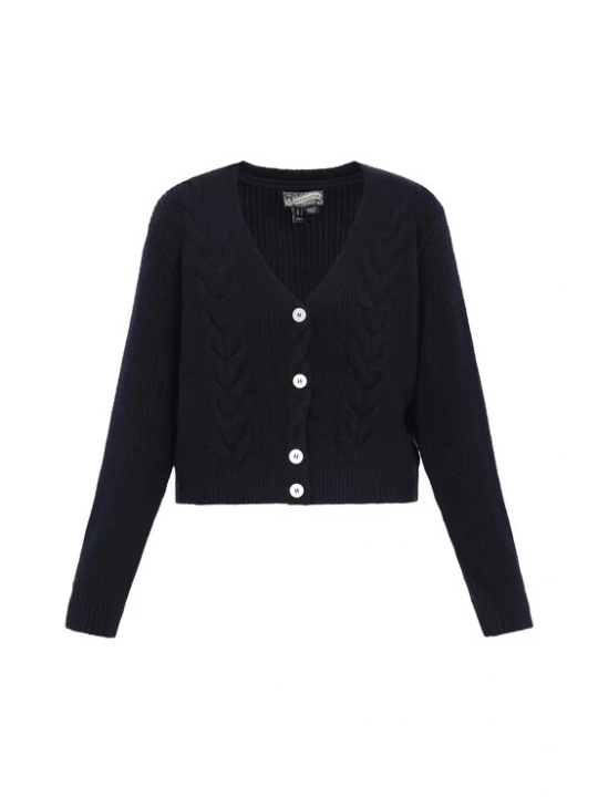 Foto van product DreiMaster Vintage Gebreid vest navy