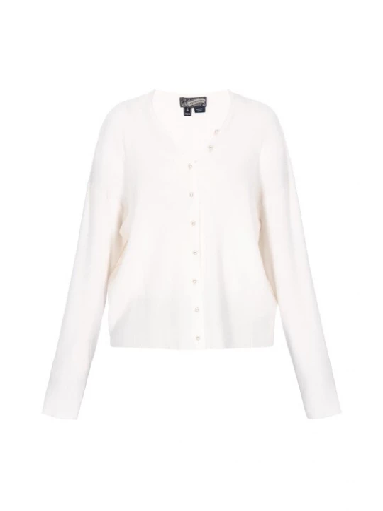 Foto van product DreiMaster Vintage Gebreid vest offwhite