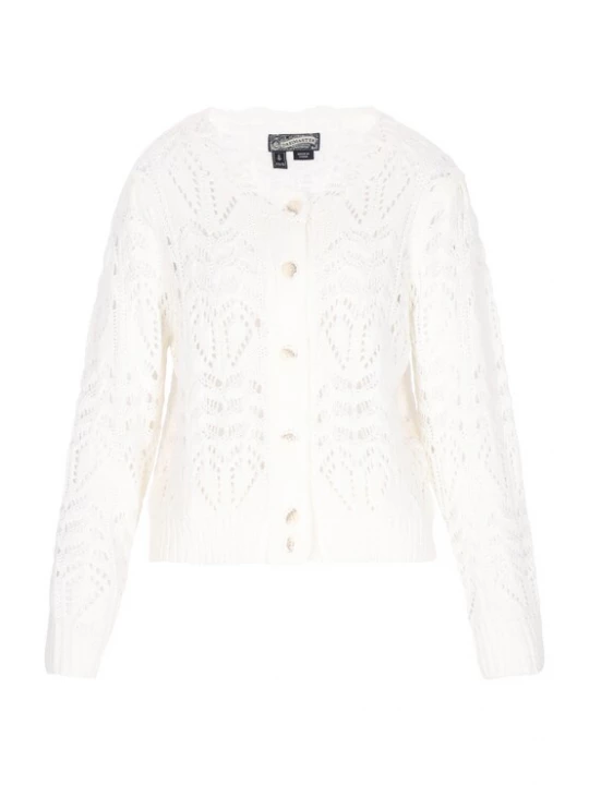 Foto van product DreiMaster Vintage Gebreid vest offwhite
