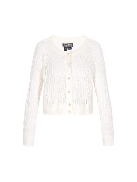 Foto van product DreiMaster Vintage Gebreid vest offwhite