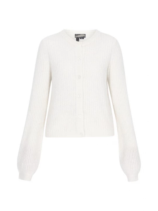 Foto van product DreiMaster Vintage Gebreid vest offwhite