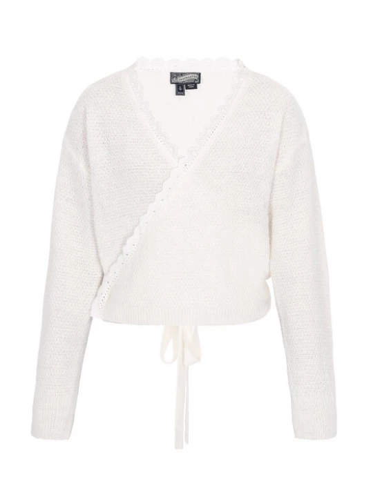 Foto van product DreiMaster Vintage Gebreid vest offwhite