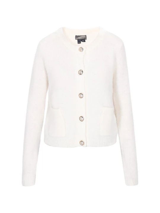Foto van product DreiMaster Vintage Gebreid vest offwhite