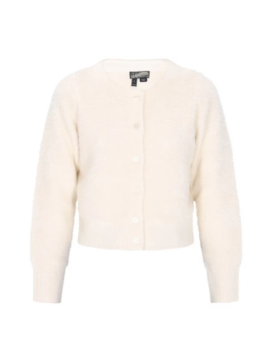 Foto van product DreiMaster Vintage Gebreid vest offwhite