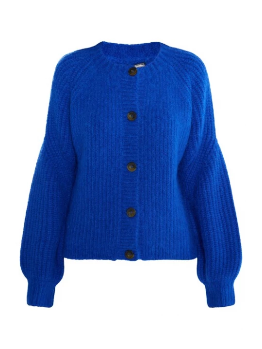 Foto van product DreiMaster Vintage Gebreid vest royal blue / koningsblauw