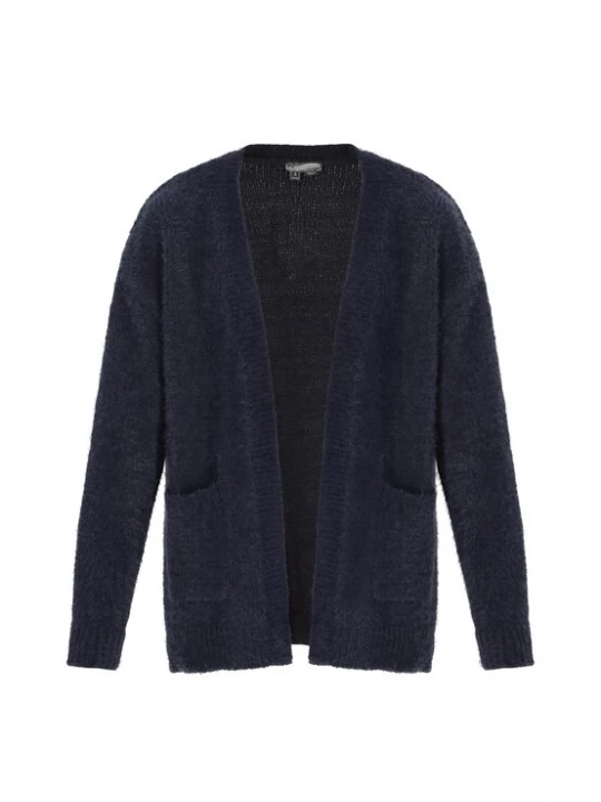 Foto van product DreiMaster Vintage Gebreid vest 'Vintage' navy