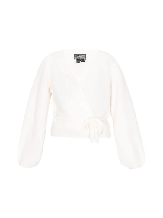 Foto van product DreiMaster Vintage Gebreid vest wit