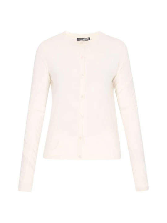 Foto van product DreiMaster Vintage Gebreid vest wolwit
