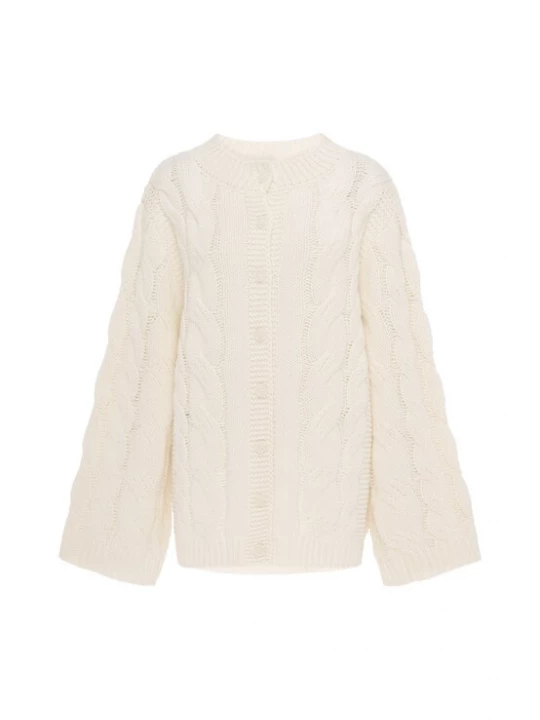 Foto van product DreiMaster Vintage Gebreid vest wolwit