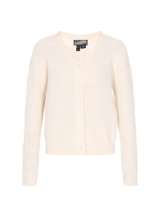 Foto van product DreiMaster Vintage Gebreid vest wolwit