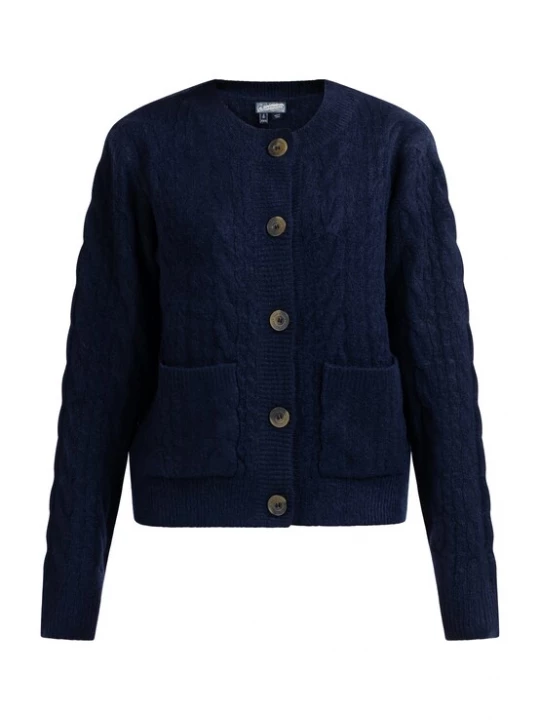Foto van product DreiMaster Vintage Gebreid vest 'Zitha' marine
