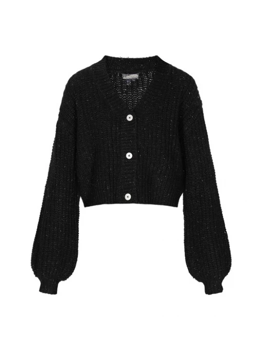 Foto van product DreiMaster Vintage Gebreid vest zwart