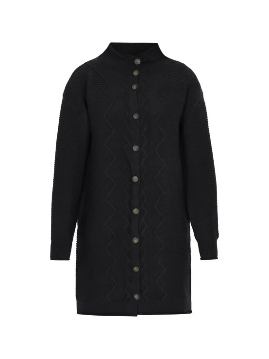 Foto van product DreiMaster Vintage Gebreid vest zwart