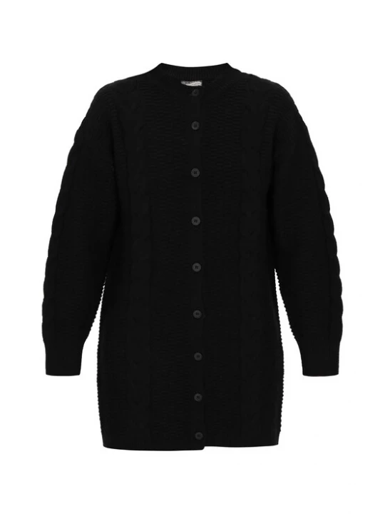 Foto van product DreiMaster Vintage Gebreid vest zwart