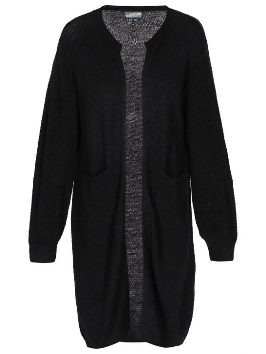 Foto van product DreiMaster Vintage Gebreid vest zwart