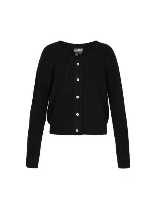 Foto van product DreiMaster Vintage Gebreid vest zwart