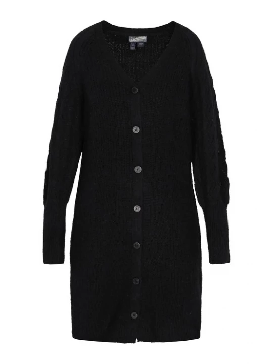 Foto van product DreiMaster Vintage Gebreid vest zwart