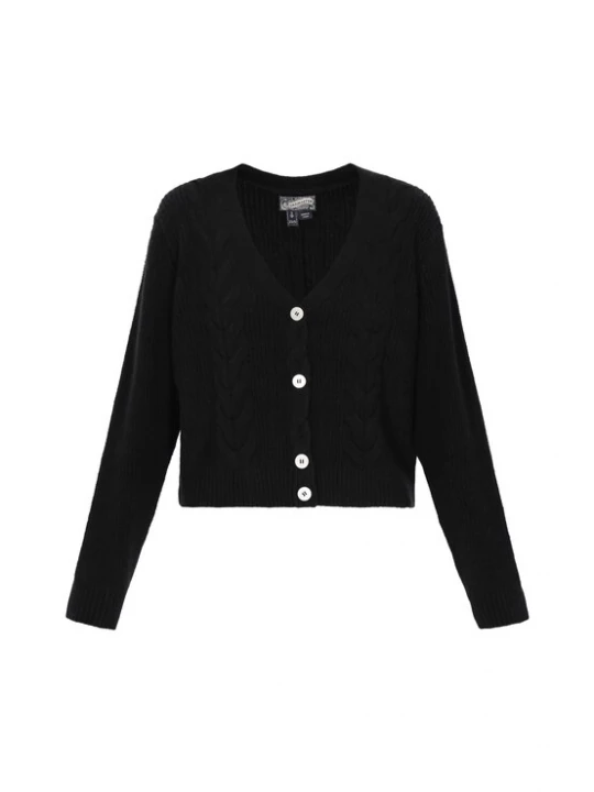 Foto van product DreiMaster Vintage Gebreid vest zwart