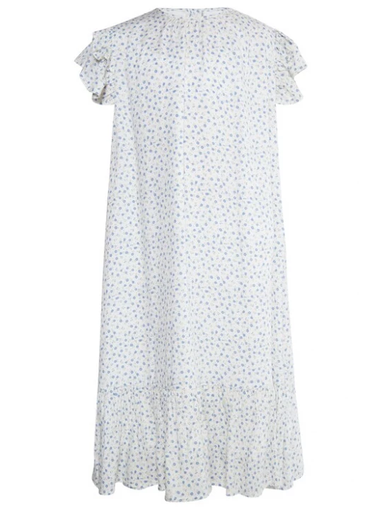 Foto van product DreiMaster Vintage Jurk blauw / groen / wit