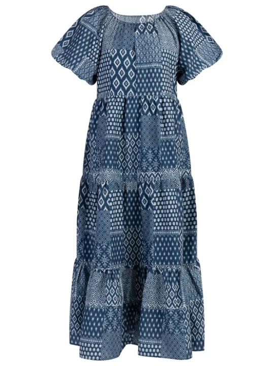 Foto van product DreiMaster Vintage Jurk marine / wit