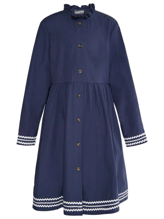 Foto van product DreiMaster Vintage Jurk marine / wit