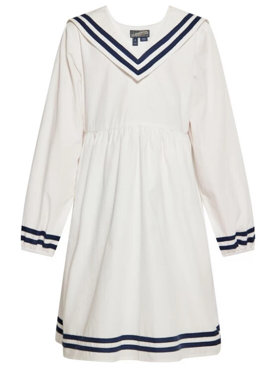 Foto van product DreiMaster Vintage Jurk marine / wit