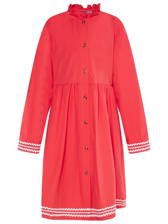 Foto van product DreiMaster Vintage Jurk rood / wit