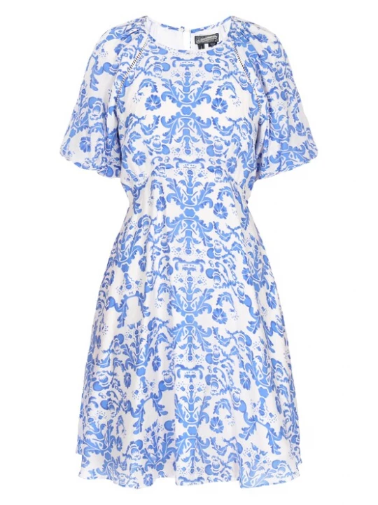 Foto van product DreiMaster Vintage Jurk 'Vintage' blauw