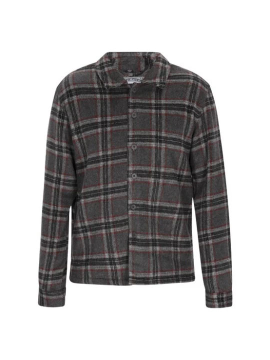 Foto van product DreiMaster Vintage Overhemd antraciet / rood / zwart