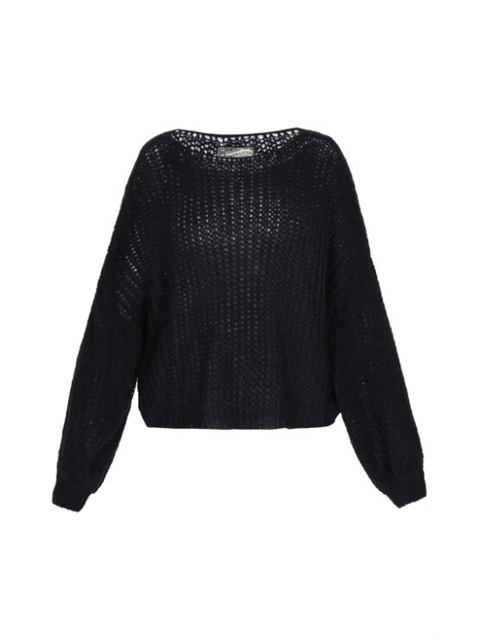 Foto van product DreiMaster Vintage Oversized trui zwart