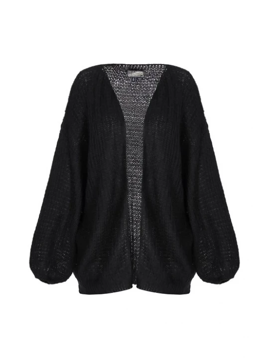 Foto van product DreiMaster Vintage Oversized vest zwart