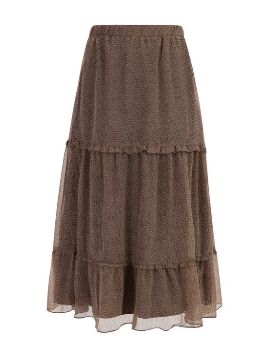 Foto van product DreiMaster Vintage Rok bruin / lichtbruin