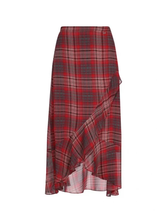 Foto van product DreiMaster Vintage Rok grijs / rood / zwart