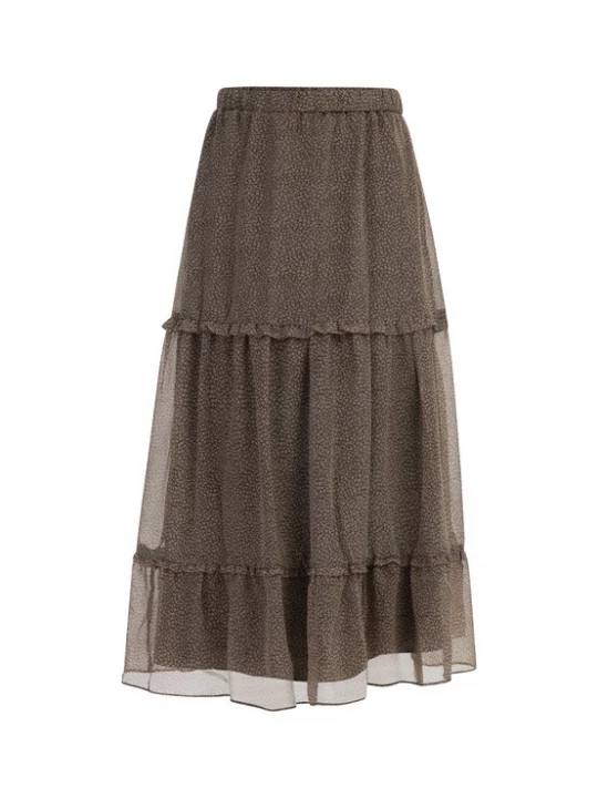 Foto van product DreiMaster Vintage Rok olijfgroen / wolwit