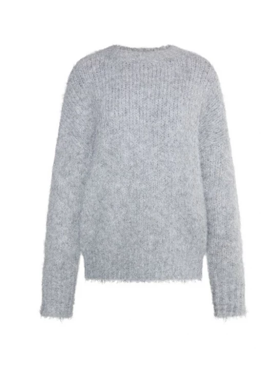 Foto van product DreiMaster Vintage Trui 'Altiplano' grijs gemêleerd