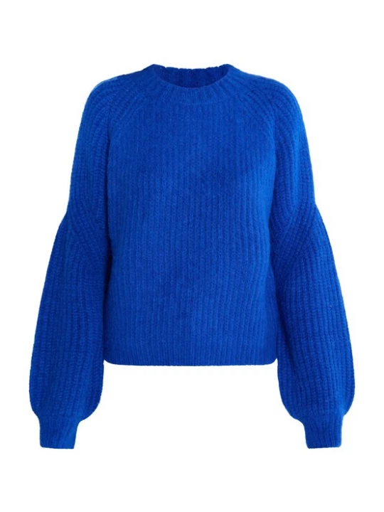 Foto van product DreiMaster Vintage Trui 'Altiplano' royal blue / koningsblauw