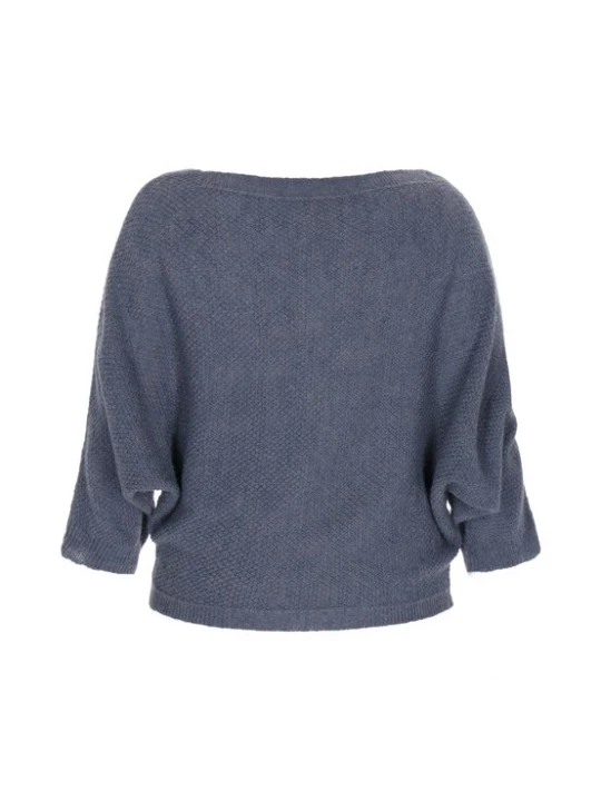 Foto van product DreiMaster Vintage Trui 'Comfy' donkergrijs