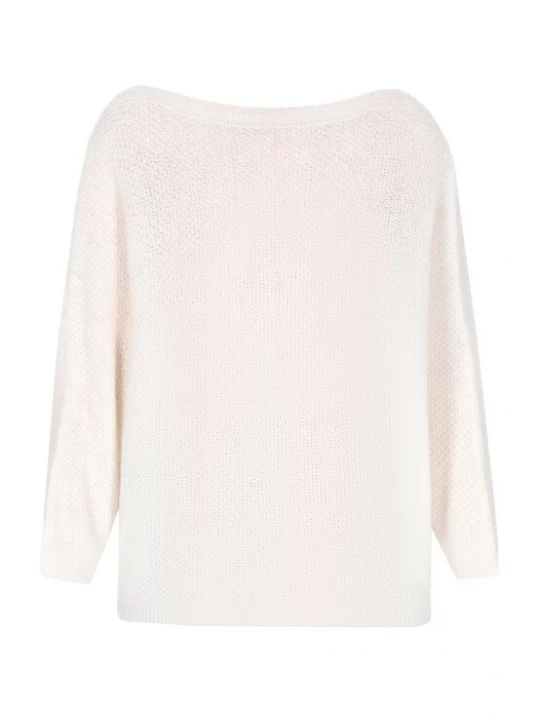 Foto van product DreiMaster Vintage Trui 'Comfy' offwhite