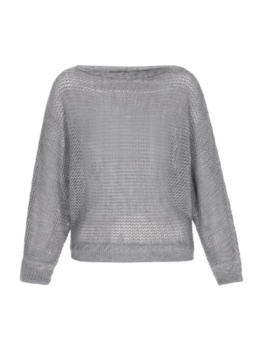 Foto van product DreiMaster Vintage Trui 'Comfy' stone grey