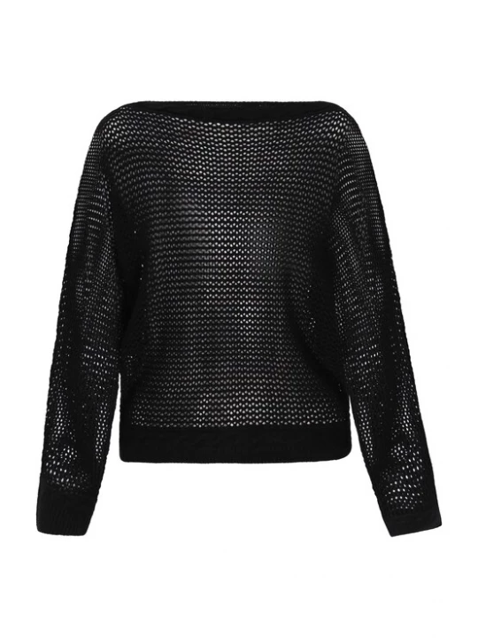 Foto van product DreiMaster Vintage Trui 'Comfy' zwart