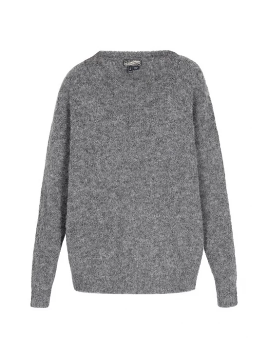 Foto van product DreiMaster Vintage Trui donkergrijs / grijs gemêleerd