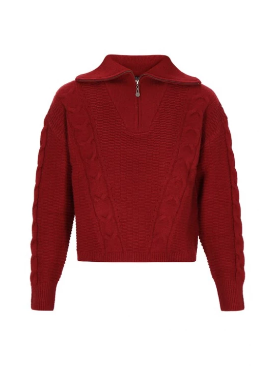 Foto van product DreiMaster Vintage Trui donkerrood