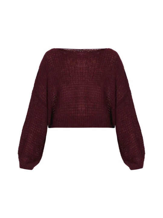 Foto van product DreiMaster Vintage Trui donkerrood