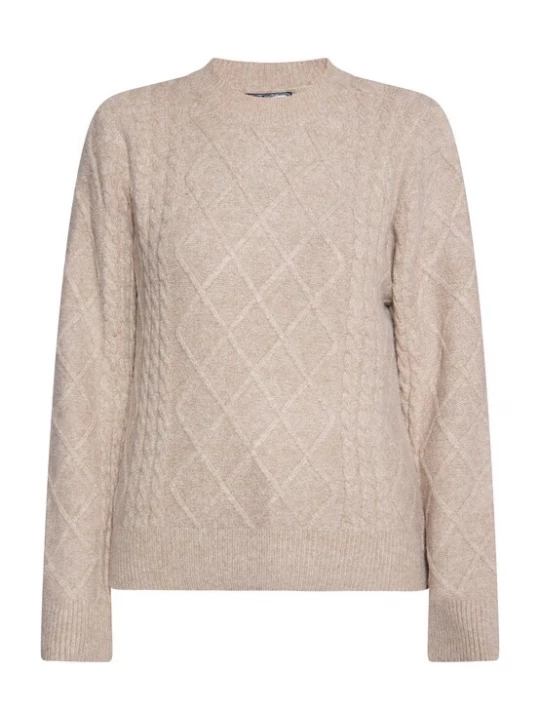 Foto van product DreiMaster Vintage Trui 'Imane' beige