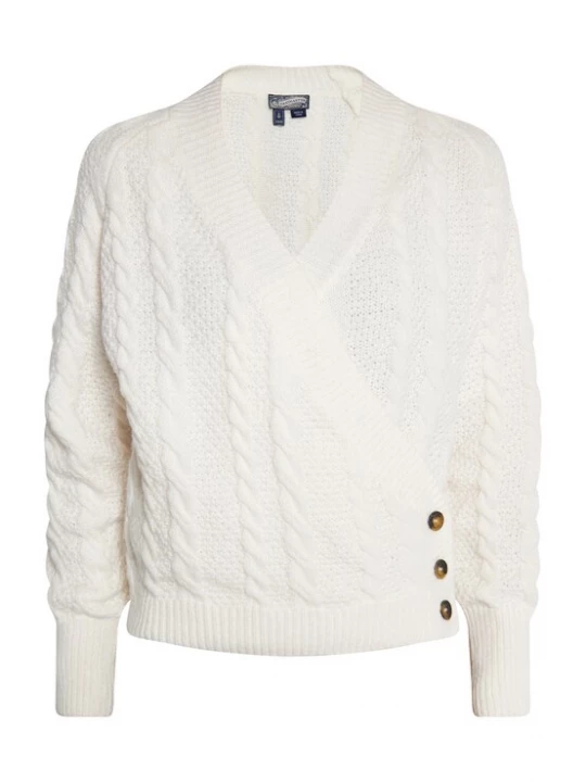 Foto van product DreiMaster Vintage Trui 'Imane' wit