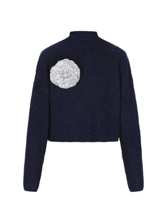 Foto van product DreiMaster Vintage Trui navy / wit