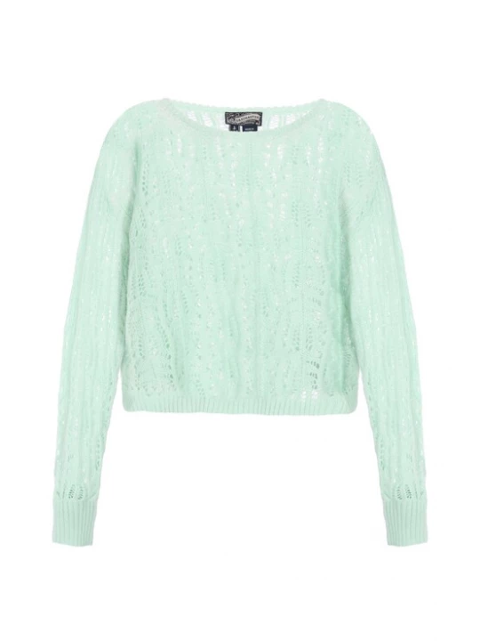Foto van product DreiMaster Vintage Trui 'Vintage' mintgroen