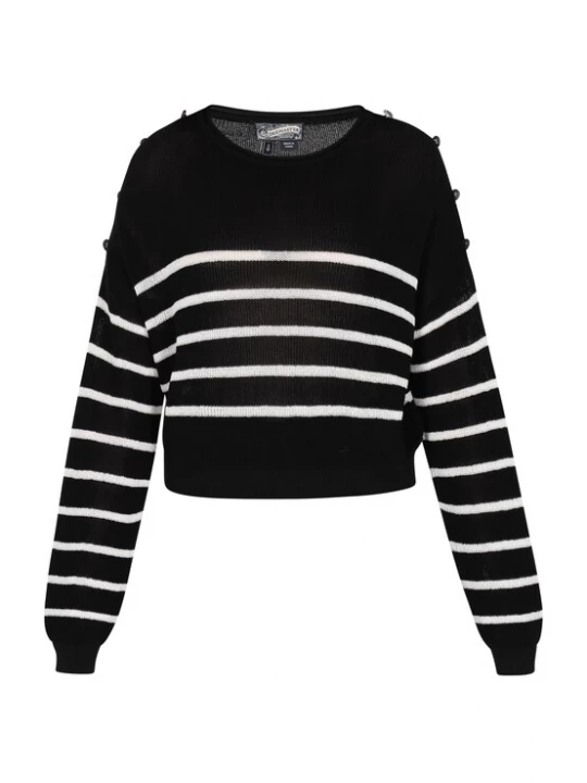 Foto van product DreiMaster Vintage Trui zwart / wit