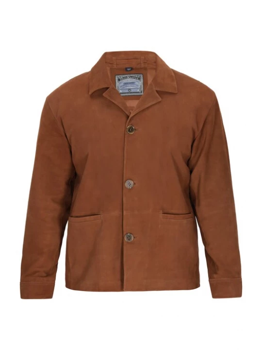 Foto van product DreiMaster Vintage Tussenjas 'Classic Look' cognac