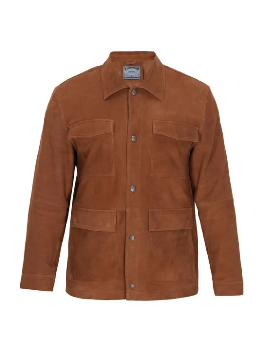 Foto van product DreiMaster Vintage Tussenjas 'Classic Look' cognac